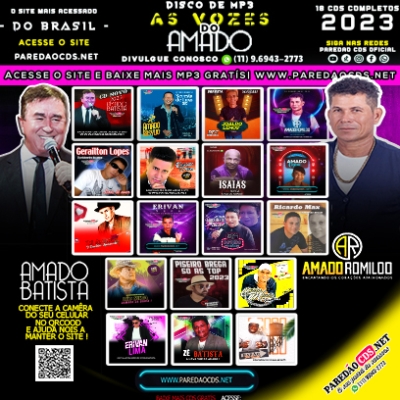 Mp3 As Vozes do Amado 2022