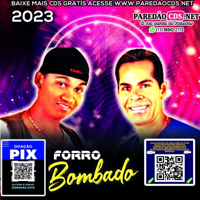 Forró Bombado Cd Novo 2023