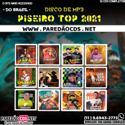 Mp3 Piseiro Top 2021 - Promocional