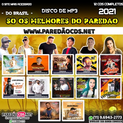 Mp3 Os Melhores do Paredão 2021 - Promocional